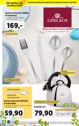 Gazetka promocyjna Lidl - GAZETKA - Gazetka - ważna od 03.04 do 03.04.2022 - strona 28 - produkty: Sok, Noż, BIC, Czajnik, Zestaw sztućców