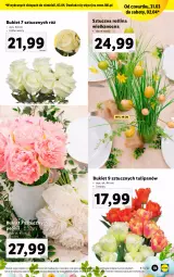 Gazetka promocyjna Lidl - GAZETKA - Gazetka - ważna od 03.04 do 03.04.2022 - strona 31 - produkty: Tulipan, Bukiet