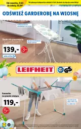 Gazetka promocyjna Lidl - GAZETKA - Gazetka - ważna od 03.04 do 03.04.2022 - strona 34 - produkty: Sok, Deska do prasowania, Suszarka, Suszarka na pranie