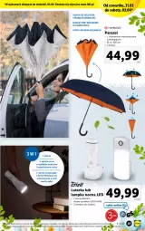 Gazetka promocyjna Lidl - GAZETKA - Gazetka - ważna od 03.04 do 03.04.2022 - strona 37 - produkty: Parasol, Tarka, Szyny, Latarka, Akumulator, LG