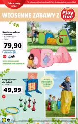 Gazetka promocyjna Lidl - GAZETKA - Gazetka - ważna od 03.04 do 03.04.2022 - strona 40 - produkty: Por, Gry, Gra, Namiot, Sport, Tunel, Dzieci