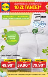 Gazetka promocyjna Lidl - GAZETKA - Gazetka - ważna od 03.04 do 03.04.2022 - strona 48 - produkty: Kołdra