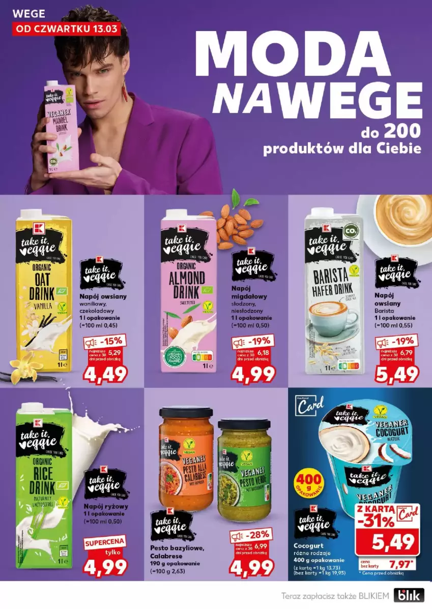 Gazetka promocyjna Kaufland - ważna 15.03 do 15.03.2025 - strona 11 - produkty: Bazyl, Fa, Napój, Pesto, Ryż