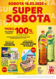 Gazetka promocyjna Kaufland - Gazetka - ważna od 15.03 do 15.03.2025 - strona 9 - produkty: Pistacje, Ser, Ice tea, Sałat, Lipton, Napój niegazowany, Waga, Napój