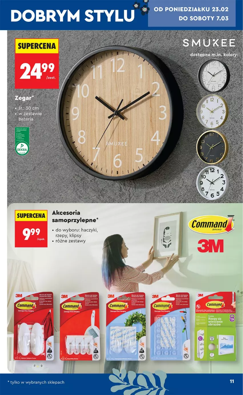 Gazetka promocyjna Biedronka - Okazje Tygodnia - ważna 21.02 do 07.03.2026 - strona 11 - produkty: EPEE, Haczyk, Mop, Obraz