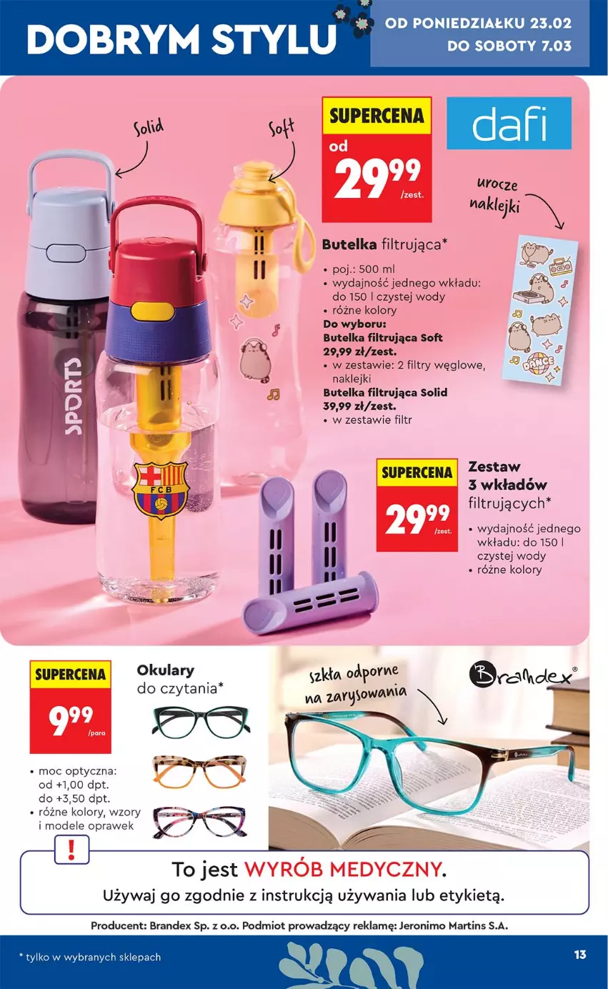 Gazetka promocyjna Biedronka - Okazje Tygodnia - ważna 21.02 do 07.03.2026 - strona 13 - produkty: Klej, Por