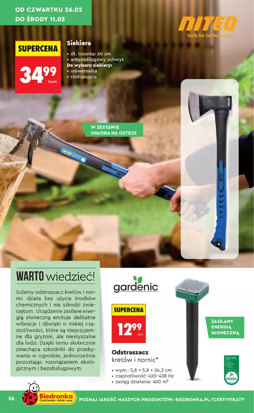 Gazetka promocyjna Biedronka - Okazje Tygodnia - ważna 21.02 do 07.03.2026 - strona 38 - produkty: Gry, Kret, Silan, Szal