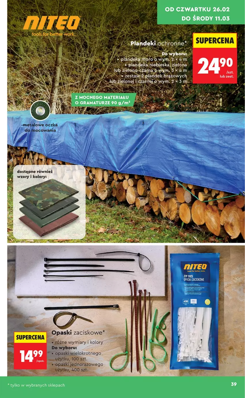 Gazetka promocyjna Biedronka - Okazje Tygodnia - ważna 21.02 do 07.03.2026 - strona 39