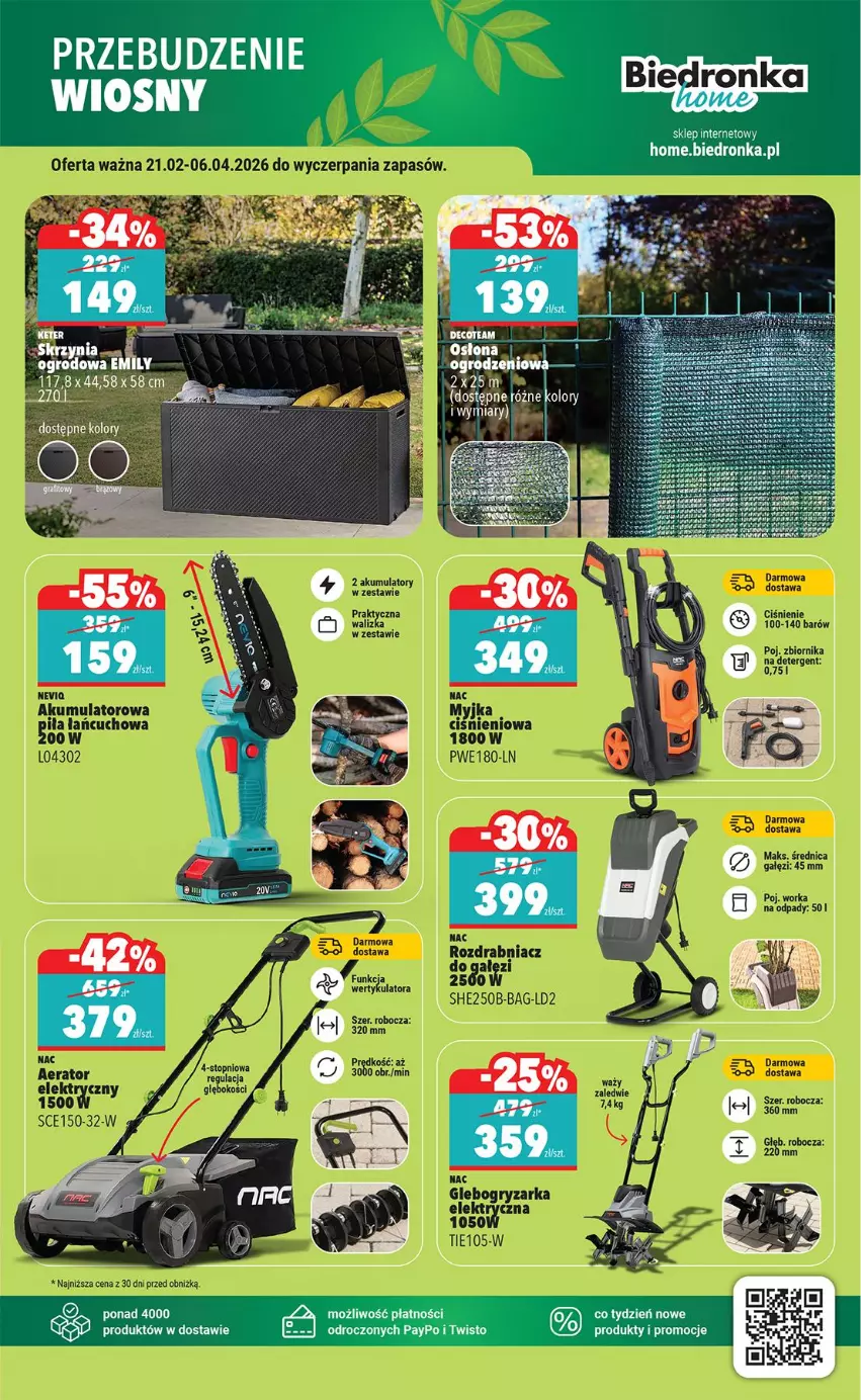 Gazetka promocyjna Biedronka - Okazje Tygodnia - ważna 21.02 do 07.03.2026 - strona 47 - produkty: Fa, Kawa, Lack, Por