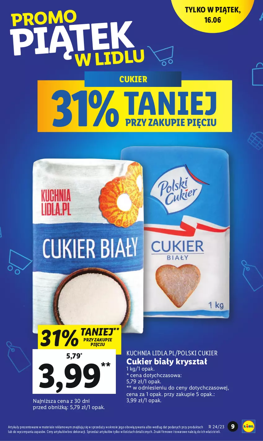 Gazetka promocyjna Lidl - GAZETKA - ważna 15.06 do 17.06.2023 - strona 11 - produkty: Cukier, Kuchnia