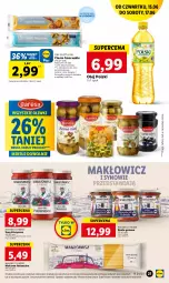 Gazetka promocyjna Lidl - GAZETKA - Gazetka - ważna od 17.06 do 17.06.2023 - strona 27 - produkty: Makaron, Ciasto francuskie, Sos, Oliwki, Olej, Dania gotowe
