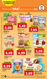 Gazetka promocyjna Lidl - GAZETKA - Gazetka - ważna od 17.06 do 17.06.2023 - strona 28 - produkty: Ciastka, Migdały, Chupa Chups, Szarlotka, Tonik, Baton, Lizaki, Olej, LG