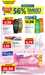 Gazetka promocyjna Lidl - GAZETKA - Gazetka - ważna od 17.06 do 17.06.2023 - strona 36 - produkty: Fructis, Palmolive, Papier, Pasta do zębów, Papier toaletowy, Szampon, Ziaja, Garnier, Płyn do higieny intymnej, Flora, Colgate, LG