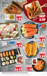 Gazetka promocyjna Kaufland - OFERTA TYGODNIA - Gazetka - ważna od 15.12 do 15.12.2021 - strona 27 - produkty: Polędwica, Halibut, Karp, Sushi, Dorsz