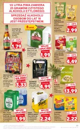 Gazetka promocyjna Kaufland - OFERTA TYGODNIA - Gazetka - ważna od 15.12 do 15.12.2021 - strona 33 - produkty: Piwa, Piwo, Pistacje, Lajkonik, Koc, Gra, Kasztelan, Chipsy, Desperados, Piast, Piwo jasne, Okocim