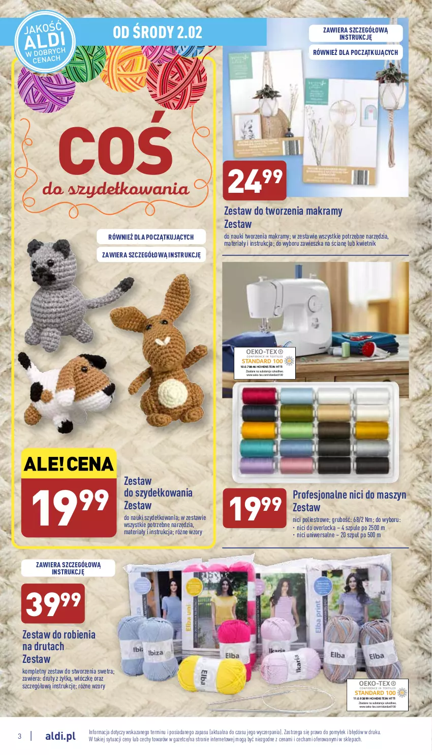 Gazetka promocyjna Aldi - Katalog Moda i Dom - ważna 02.02 do 06.02.2022 - strona 3 - produkty: Kwietnik