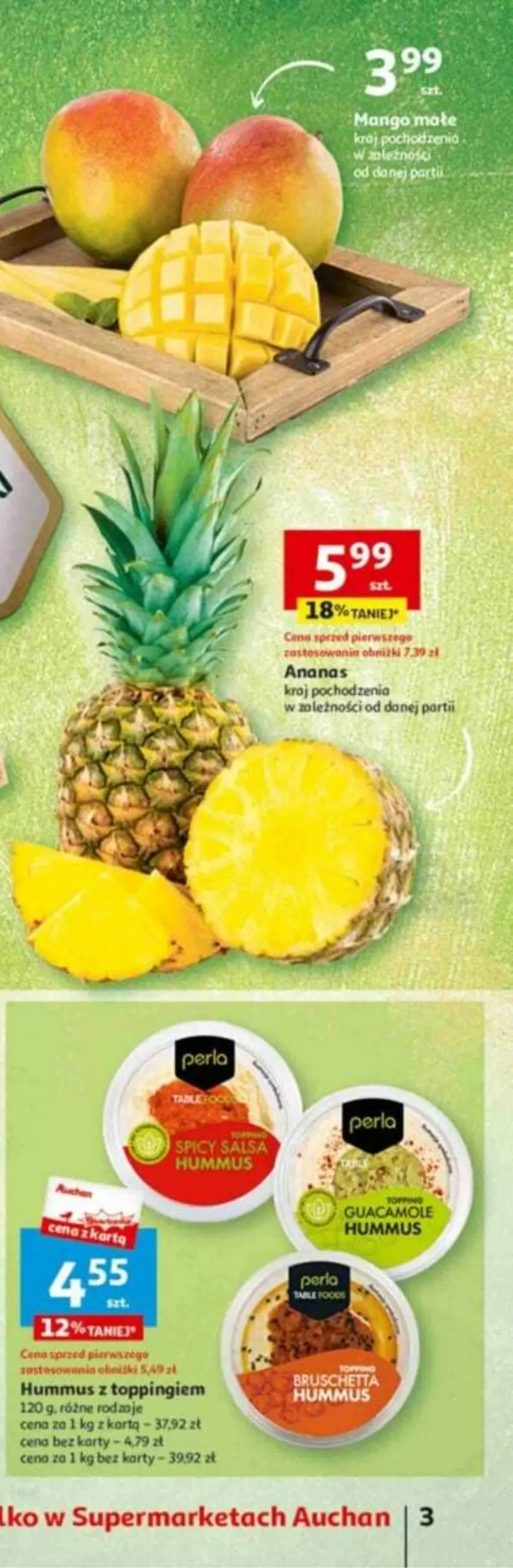Gazetka promocyjna Auchan - ważna 23.11 do 29.11.2023 - strona 5 - produkty: Ananas
