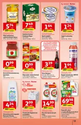 Gazetka promocyjna Auchan - Gazetka coś dla niej i dla niego! Hipermarket Auchan - Gazetka - ważna od 13.03 do 13.03.2024 - strona 11 - produkty: Piwa, Piwo, Serek wiejski, Koncentrat pomidorowy, Jogurt naturalny, Dawtona, Ser, Gra, Do mycia naczyń, Jogurt, Proszek do prania, Płyn do mycia naczyń, Lody, Serek, Napój izotoniczny, Miód, Chusteczki, Fairy, Płyn do mycia, Ariel, Herbata, Napój, Nektar, Fa