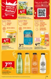 Gazetka promocyjna Auchan - Gazetka coś dla niej i dla niego! Hipermarket Auchan - Gazetka - ważna od 13.03 do 13.03.2024 - strona 13 - produkty: Ananas, Sałat, Kiełki, Smoothie, Grejpfrut, HP, Fa