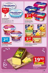 Gazetka promocyjna Auchan - Gazetka coś dla niej i dla niego! Hipermarket Auchan - Gazetka - ważna od 13.03 do 13.03.2024 - strona 21 - produkty: Ser topiony, Top, Ser, Serek, Hochland, Philadelphia