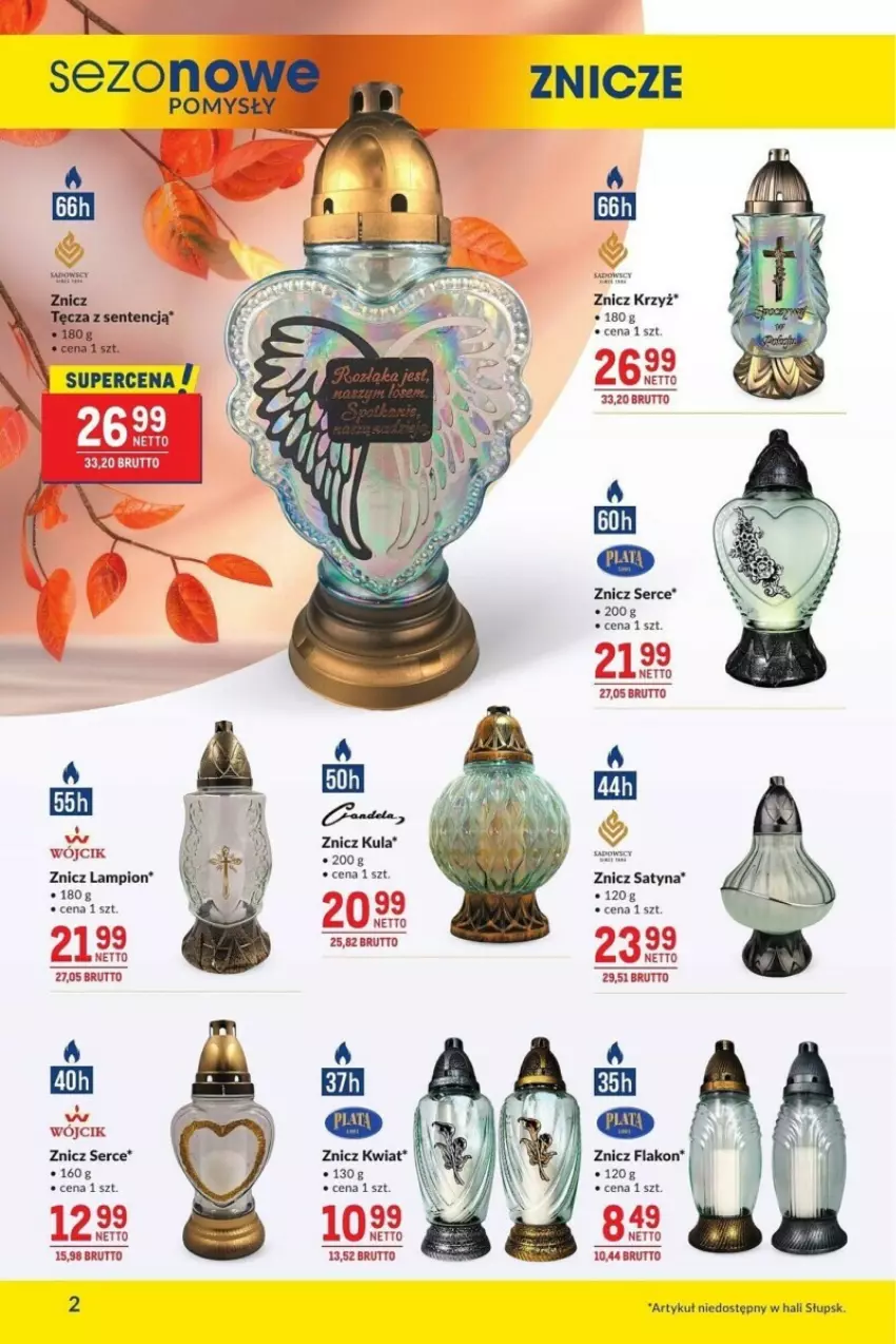 Gazetka promocyjna Makro - ważna 17.09 do 14.10.2024 - strona 12 - produkty: Fa, Lampion, Ser, Znicz