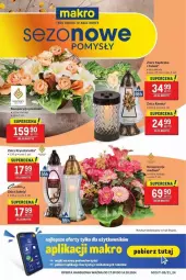 Gazetka promocyjna Makro - Gazetka - ważna od 14.10 do 14.10.2024 - strona 1 - produkty: Róża, O nas, Ramka, Znicz, LG, Fa
