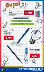 Gazetka promocyjna Lidl - GAZETKA - Gazetka - ważna od 07.08 do 07.08.2021 - strona 10 - produkty: Długopis, Tusz