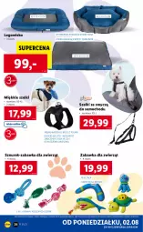 Gazetka promocyjna Lidl - GAZETKA - Gazetka - ważna od 07.08 do 07.08.2021 - strona 26 - produkty: Zabawka, LEGO, Smycz, Sznurek, Poduszka, Legowisko