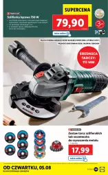 Gazetka promocyjna Lidl - GAZETKA - Gazetka - ważna od 07.08 do 07.08.2021 - strona 39 - produkty: Szlifierka kątowa, Szczotka, Szlifierka, Szczoteczka
