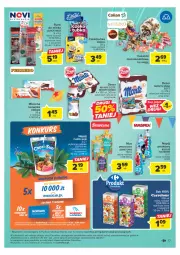 Gazetka promocyjna Carrefour - Gazetka Mali marzyciele - Gazetka - ważna od 03.06 do 03.06.2023 - strona 17 - produkty: Dawtona, Sok, Ser, Por, Mus, Cukier, Zott, Rurki, Kubuś, Deser, Cukierki, Mleczna kanapka, Napój, Kinder, Monte