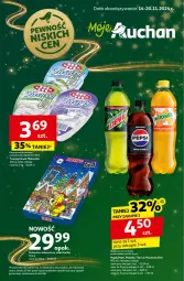 Gazetka promocyjna Auchan - Pewność Niskich Cen Moje - Gazetka - ważna od 20.11 do 20.11.2024 - strona 1 - produkty: 7up, Mirinda, Pepsi, Napój