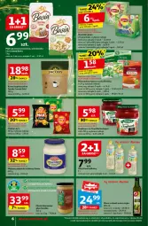 Gazetka promocyjna Auchan - Pewność Niskich Cen Moje - Gazetka - ważna od 20.11 do 20.11.2024 - strona 8 - produkty: Majonez, Masło klarowane, Kawa rozpuszczalna, Ser, Gin, Chipsy, Kawa, Konfitura, Lipton, Mąka, Basia, Oliwa z oliwek, Olej słonecznikowy, Mąka pszenna, Jacobs, Herbata, Masło, Olej, Ocet, Herbapol, Oliwa