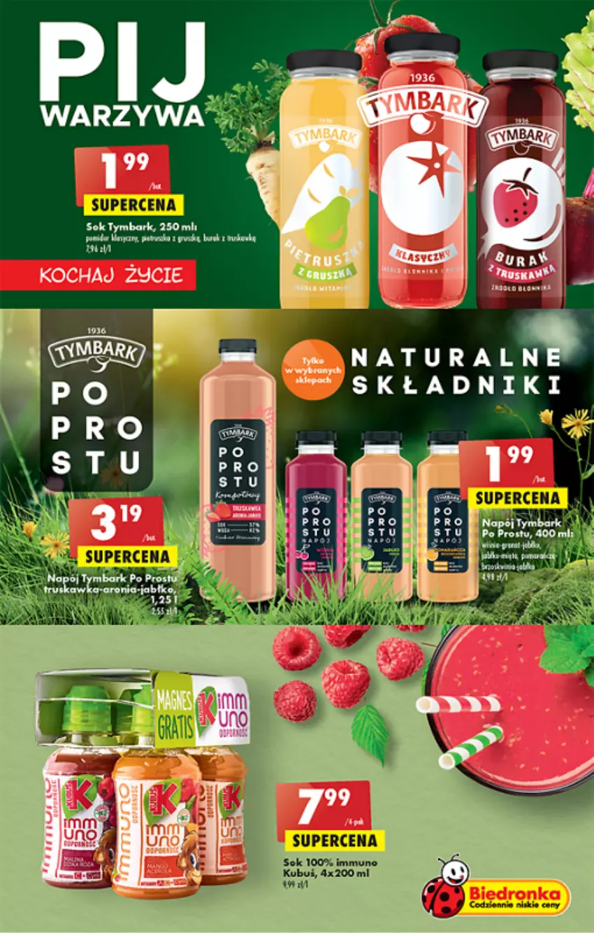 Gazetka promocyjna Biedronka - ważna 30.06 do 06.07.2022 - strona 35 - produkty: Koc, Napój, Tymbark