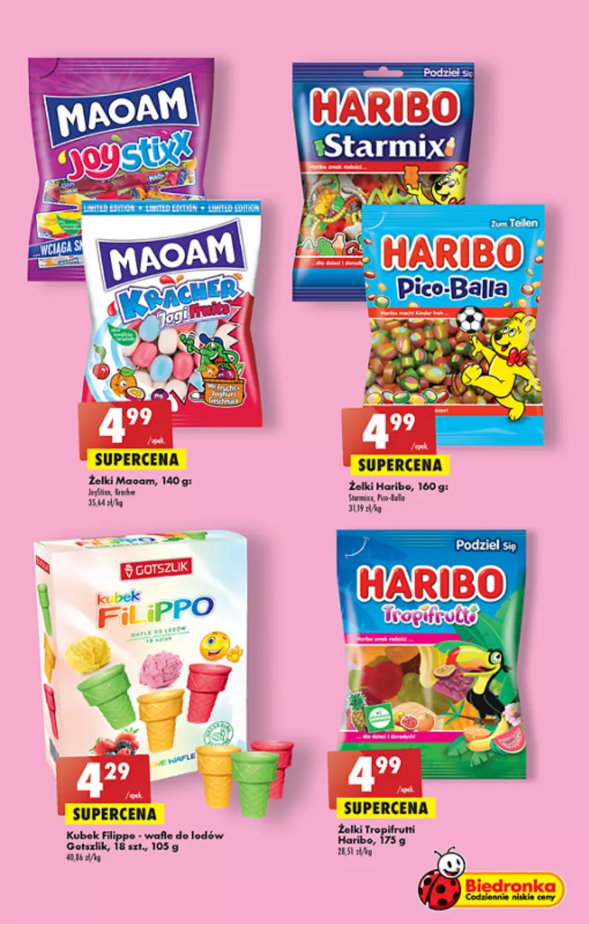 Gazetka promocyjna Biedronka - ważna 30.06 do 06.07.2022 - strona 41 - produkty: Haribo, Kubek, Wafle