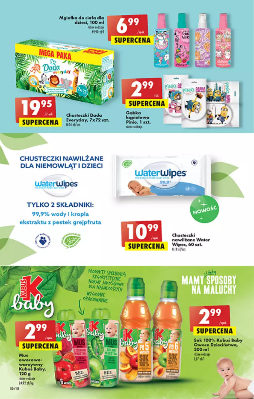 Gazetka promocyjna Biedronka - ważna 30.06 do 06.07.2022 - strona 50 - produkty: Chusteczki, Dzieci, Grejpfrut, Stek, Top