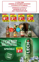 Gazetka promocyjna Biedronka - Gazetka - ważna od 06.07 do 06.07.2022 - strona 48 - produkty: Piwa, Gra, Lech Premium