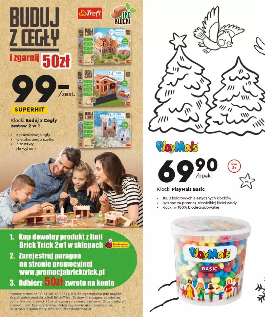 Gazetka promocyjna Biedronka - Kraina Zabawek - ważna 08.11 do 24.12.2021 - strona 14 - produkty: Gra, Klocki, Mola