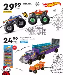Gazetka promocyjna Biedronka - Kraina Zabawek - Gazetka - ważna od 24.12 do 24.12.2021 - strona 22 - produkty: Samochód, Chodzik, Samochodziki, Monster truck