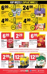 Gazetka promocyjna Spar - Spar-Mini - Gazetka - ważna od 31.10 do 31.10.2024 - strona 4 - produkty: Piwo, Kit Kat, Jogurt naturalny, Mus, Gra, Cif, Zott, Jogurt, Chipsy, Tyskie, Croissant, Tatra, Carlsberg, 7 Days, Mleczko, Baton, Danio, Kubuś, Milka