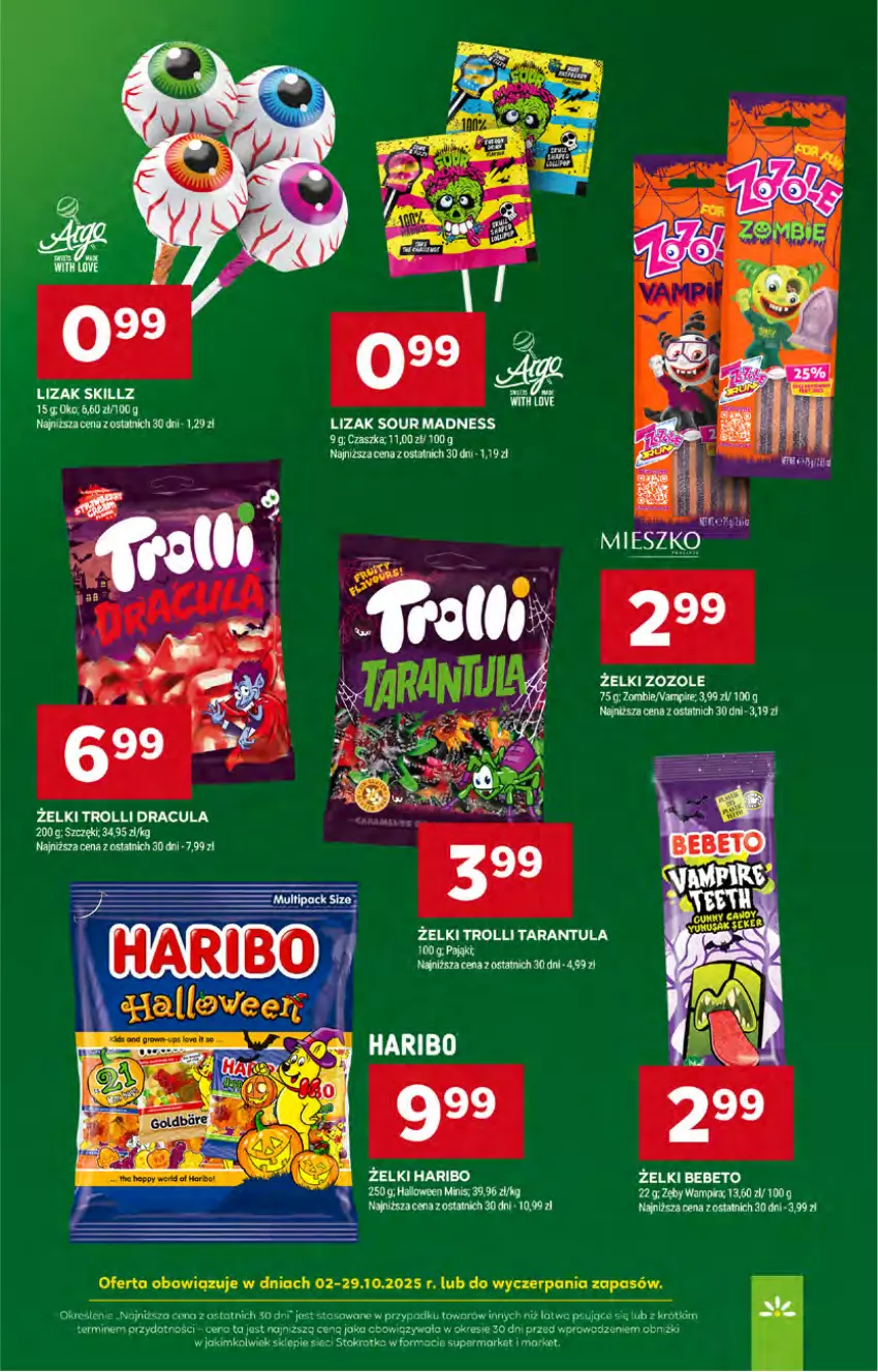Gazetka promocyjna Stokrotka - Supermarket - ważna 09.10 do 15.10.2025 - strona 43 - produkty: Haribo, Koc