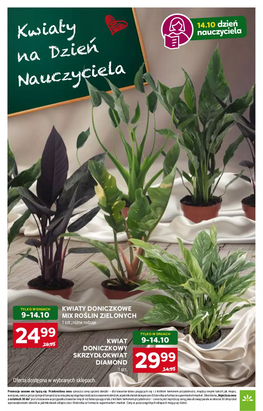 Gazetka promocyjna Stokrotka - Supermarket - ważna 09.10 do 15.10.2025 - strona 8 - produkty: Mięso, Owoce, Warzywa