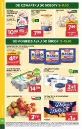 Gazetka promocyjna Stokrotka - Supermarket - Gazetka - ważna od 15.10 do 15.10.2025 - strona 4 - produkty: Piec, Majonez, Ciastka, Krakus, Warzywa, Ser, Gin, Gra, Jaja, Mlekovita, Szynka konserwowa, Szynka, Smalec, Delicje, Owoce, Gala, Masło, Jaja z wolnego wybiegu, Mięso, Jabłka, Mleko