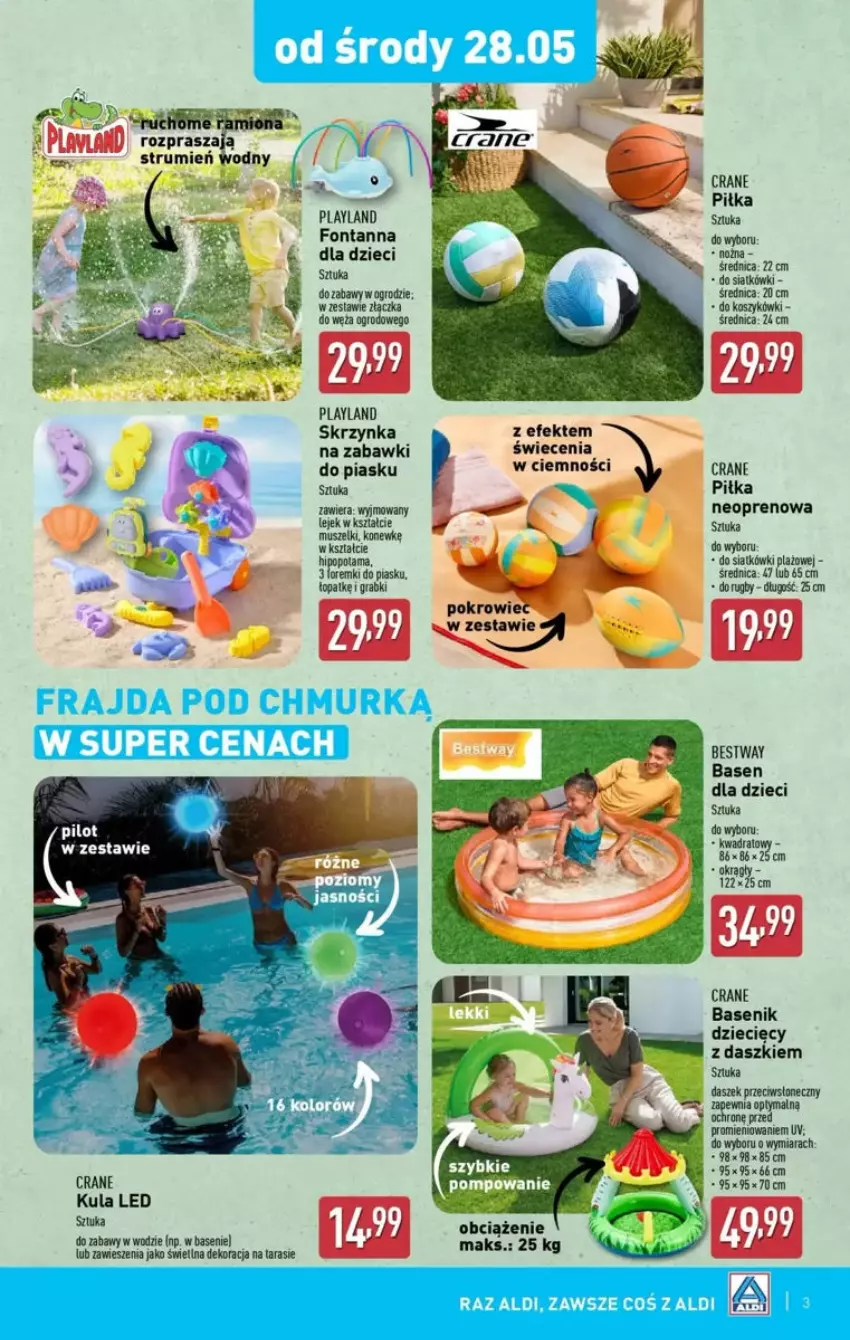 Gazetka promocyjna Aldi - ważna 28.05 do 07.06.2025 - strona 9 - produkty: Dzieci, Gra, Kosz, Mus, Top