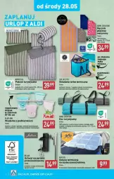 Gazetka promocyjna Aldi - Gazetka - ważna od 07.06 do 07.06.2025 - strona 13 - produkty: NBA, Koc, Kołdra, Pościel, Parasol, Wełna, Torba, Poduszka