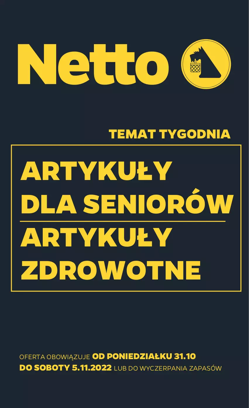 Gazetka promocyjna Netto - Akcesoria i dodatki - ważna 31.10 do 05.11.2022 - strona 1