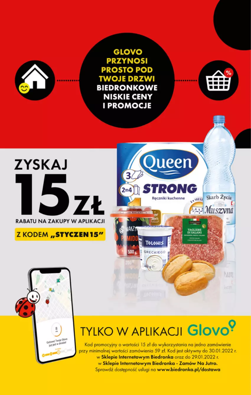 Gazetka promocyjna Biedronka - W tym tygodniu - ważna 24.01 do 30.01.2022 - strona 61 - produkty: Drzwi, Ręcznik