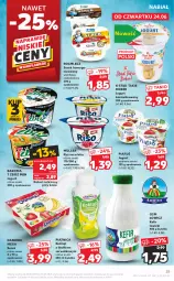 Gazetka promocyjna Kaufland - OFERTA TYGODNIA - Gazetka - ważna od 30.06 do 30.06.2021 - strona 25 - produkty: Ryż na mleku, Ser, Ryż, Piątnica, Jogurt, Danonki, Rolmlecz, Serek homogenizowany, Serek, Bakoma, Müller, Kefir