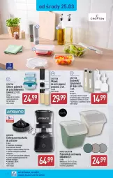 Gazetka promocyjna Aldi - Artykuły przemysłowe i tekstylia - Gazetka - ważna od 28.03 do 28.03.2026 - strona 4 - produkty: Zlew, Młynek, Klej, Pojemnik, Pieprz, Wyciskarka, Dozownik, Piekarnik, Olej, Akumulator