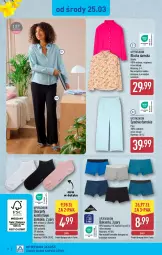 Gazetka promocyjna Aldi - Artykuły przemysłowe i tekstylia - Gazetka - ważna od 28.03 do 28.03.2026 - strona 8 - produkty: Ser, Karp, Wełna, Spodnie, Bokserki, Fa