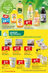 Gazetka promocyjna Auchan - Moje Auchan - Gazetka - ważna od 14.08 do 14.08.2024 - strona 6 - produkty: Sok pomarańczowy, Sok, Pur, Napój bezalkoholowy, Ananas, Kawa, Daktyle, Tran, Syrop, Kakao, Napój, Kefir